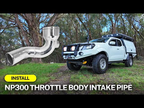 Throttle Body Intake Pipe Installation for NP300 Nissan Navara — PAP-1012