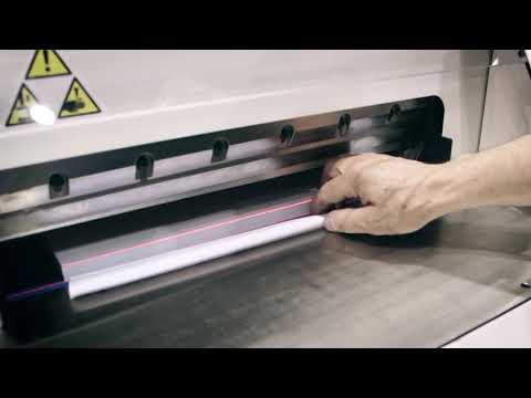 YUL paper cutter at PRINT 18