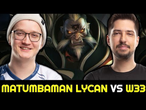 MATUMBAMAN vs W33 — Signature Hero vs 7.28 Favourite Hero Dota 2