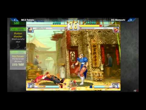 Street Fighter 25th Anniv. Tournament 3rd Strike Loser Finals MCZ Tokido vs. EG Momochi