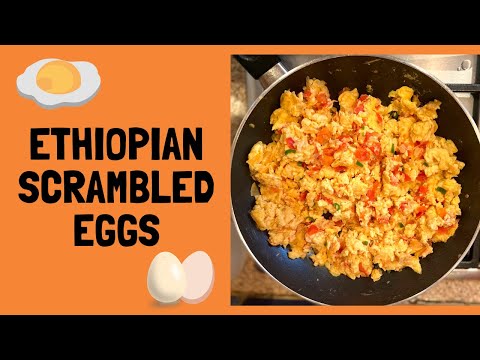 Delicious Ethiopian Scrambled Eggs I Breakfast Ideas I Quick & Easy I Harari Cooks