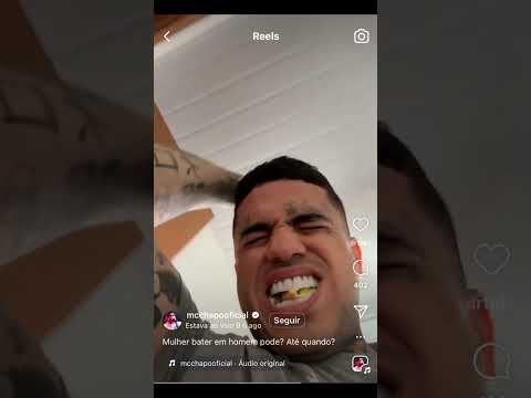 MC CHAPO FILMA BRIGA COM NAMORADA