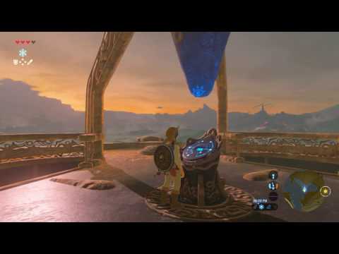 ZELDA BOTW: Dueling Peaks Tower, Shrine Sensor