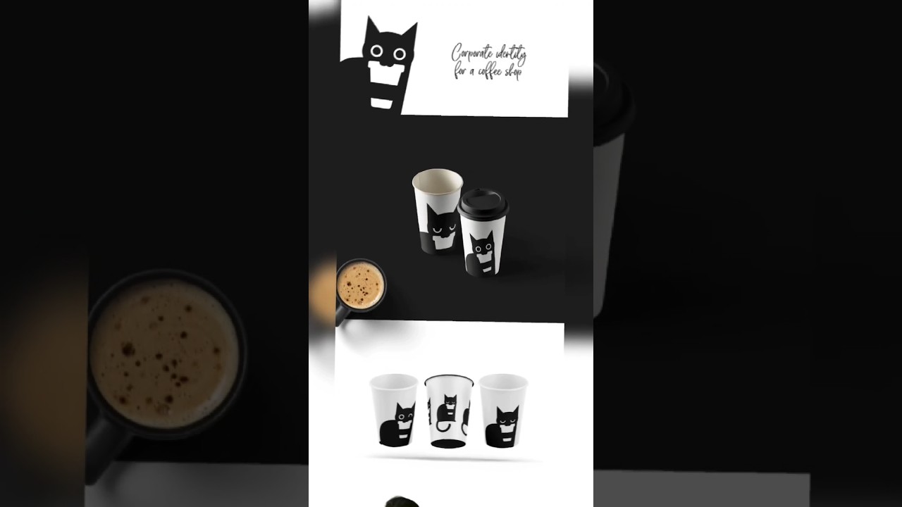 https://www.behance.net/gallery/126683233/Brand-identity-concept-for-a-coffee-shop-l-kofejnja #cafe