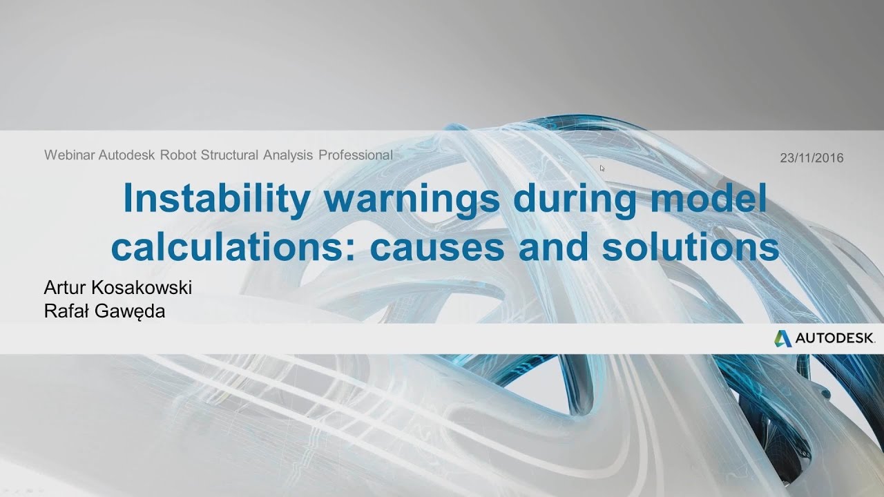 Instability warnings during model analysis