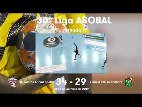 LIGA ASOBAL J11: Recoletas At. Valladolid - Fraikin BM. Granollers 34-29