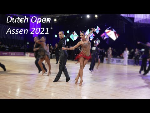 Dutch Open Professional  W.D.C. World Super Series Latin. Cha  cha cha. Dutch Open Assen 2021
