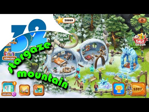 Area Renovated ? - Plarium Lost Island Blast Adventure (#32) - Stargaze Mountain Part 2