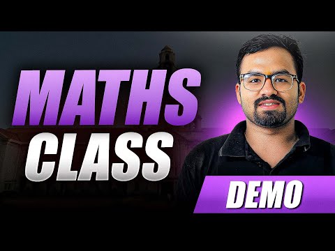 Maths Demo Lecture