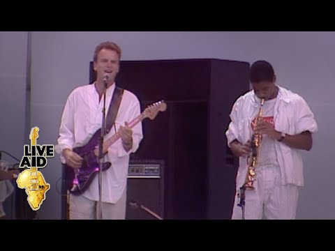 Sting - Driven To Tears (Live Aid 1985)