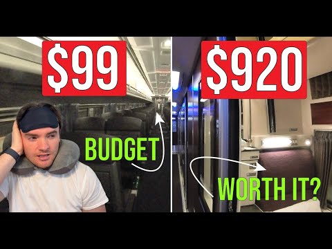 $920 Roomette vs $99 Coach | Amtrak NYC–Chicago Full Comparison & Train Tour
