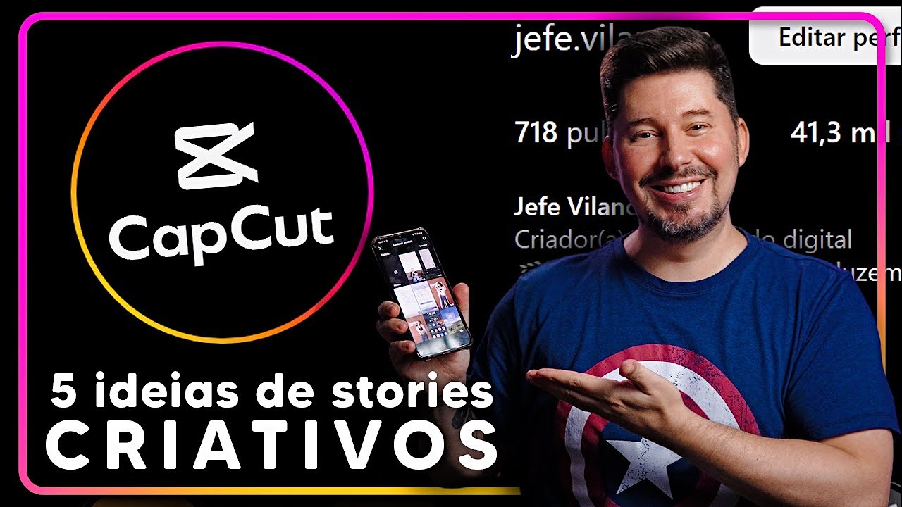 5 ideias de STORIES CRIATIVOS para o Instagram | Tutorial CapCut