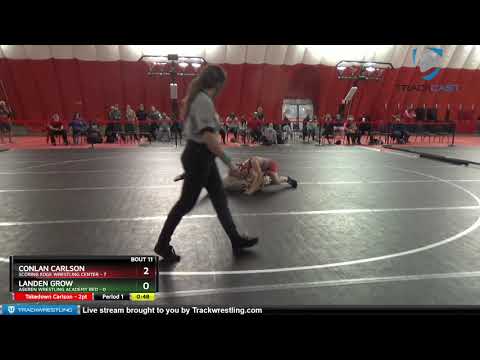 USAW TOA Club Duals HS Boys/[boutNo] 115 Landen Grow Askren Wrestling Academy Red Vs Conlan Carlso