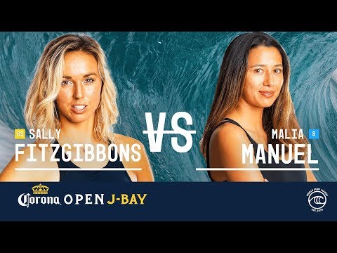 Malia Manuel Takes Down Jeep Leader Sally Fitzgibbons in Quarterfinals