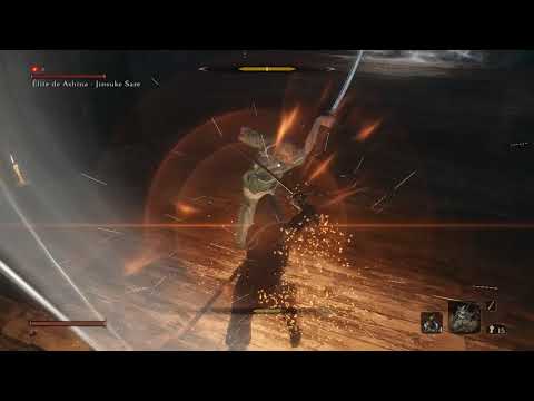 SEKIRO - Rikimaru VS Élite de Ashina - Jinsuke Saze