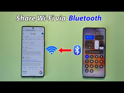 How to share internet via bluetooth from mobile to mobile