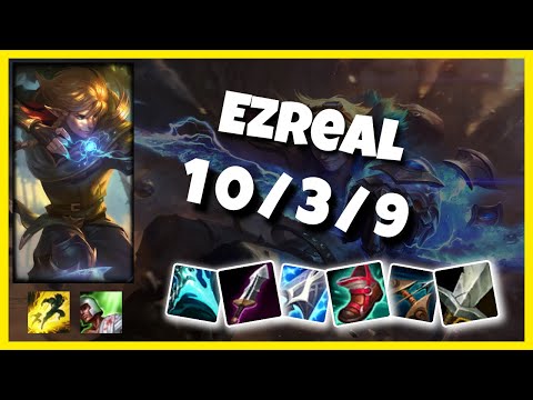 Ezreal Gameplay Challenger Replay S11 - 11.5 Bot Lane (10/3/9) - NA