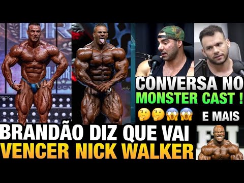 BRANDÃO DIZ QUE VAI VENCER NICK WALKER NO FUTURO -  CONVERSA SOBRE A OPEN - CITA FLEX, PHIL E MAIS