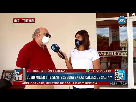 Video: Fragmento de entrevista al ministro de Seguridad y Justicia, Abel Cornejo. Programa Bien Informados
