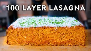 100 Layer Lasagna | Anything With Alvin