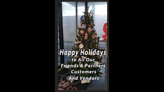 Christmas at Custom Sign Center's Super Sign Showroom