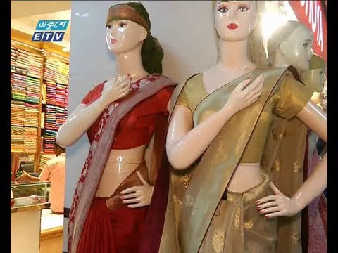 ঈদ বাজারে নজর কেড়েছে মসলিন