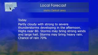 Macomb county scanner weather