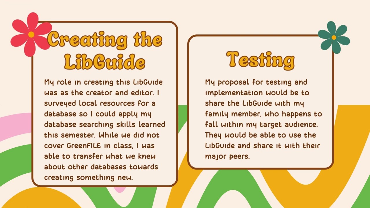 INFO244 Final Project Summary Video