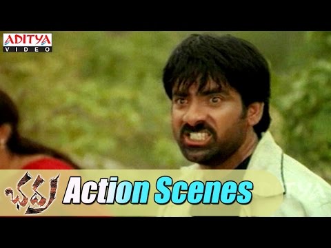 Bhadra Movie Action Scenes - Ravi Teja ,Prakash Raj