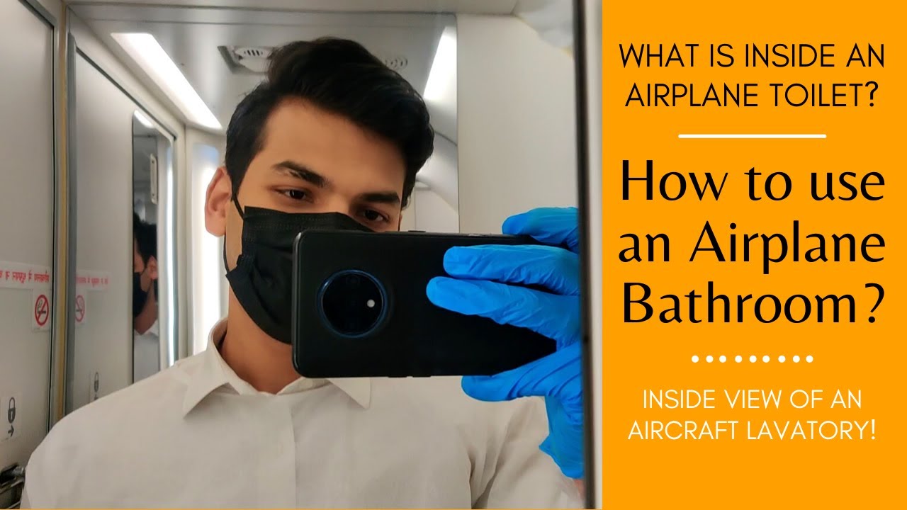 How to use Toilet in Flight? | What is Inside an Airplane Toilet? |