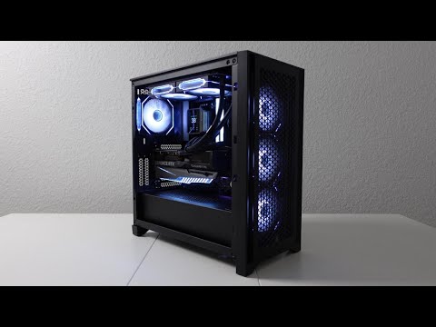 Mid-Range 1440p Gaming PC Build | Corsair 4000D Airflow | AMD 7500F + RTX 4070 Super #pcbuild