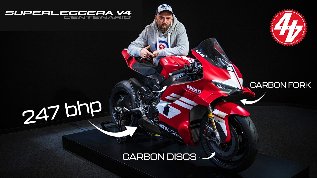 Ducati Superleggera V4 Centenario | Exclusive Preview