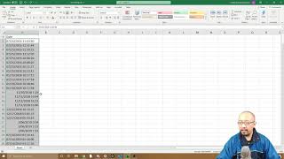 Microsoft Excel problem - Date/time cells not recognised / sorted