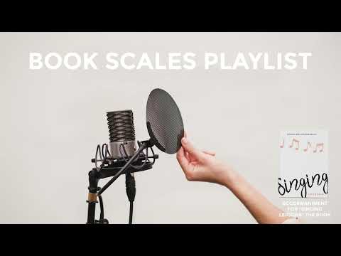 SINGING LESSONS (Book Scales) - Double Three Scale - Male