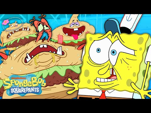 蟹皇堡的生物特徵！？?| 海綿寶寶 (Krabby Patty Creature Feature! ? | SpongeBob)