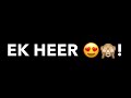 New IMovie Black Screen Whatsapp Status Song Ek Heer Thi Or Tha Ek Raanjha Its Arya YouTube