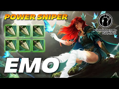 iG.Emo Windranger Powershot Sniper - Dota 2 Pro Gameplay [Watch & Learn]