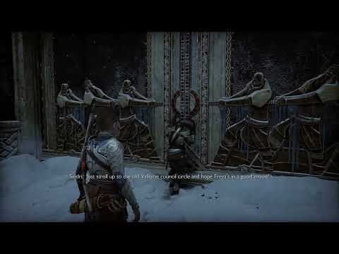 atreus tried to open the door