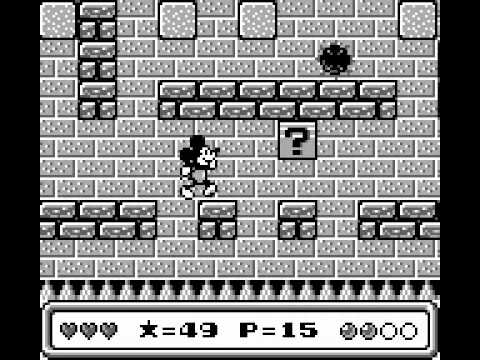 Mickey's Dangerous Chase Game Boy