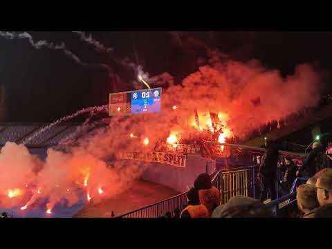 Cijela bakljada Torcide u Zagrebu 🇭🇷 Dinamo Zagreb - Hajduk Split 6.12.2025. blagdan Svetog Nikole