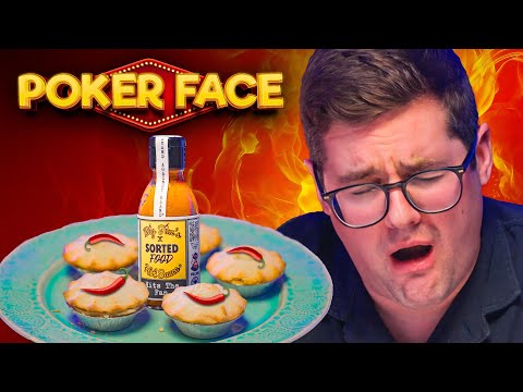 “Don’t React While Eating THAT!!” 🔥🤐  | Poker Face Food Challenge | Sorted Food