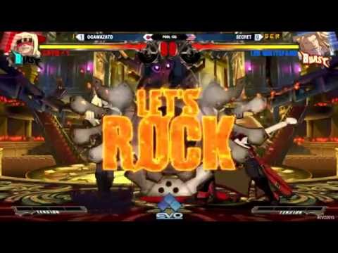 EVO 2015 GGXRD - Ogawa (ZA) vs Secret (LE)