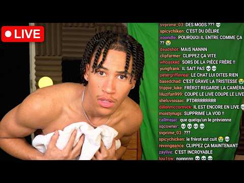 J'ai prétendu lancer un live par Accident..