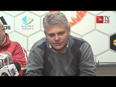 Olimpia Elbląg - MKS Limanovia Szubryt. Konferencja