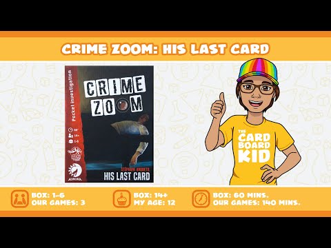 The Cardboard Kid - 306: Crime Zoom: His Last Card