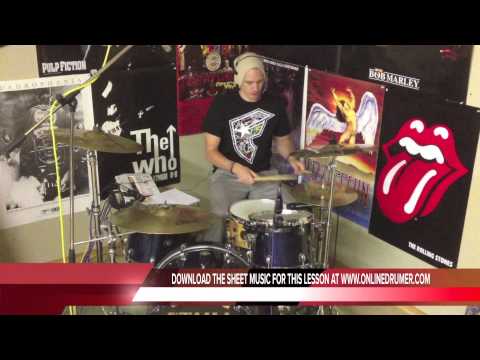 Drum Lesson #122 - Half Time Groove With Hi Hat Accents