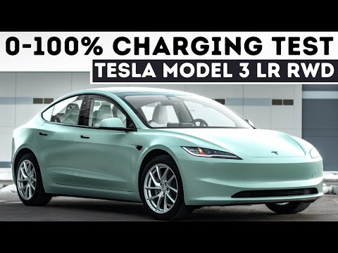 Tesla Model 3 LR RWD 0-100% Charging Test Shows Great Real World Results