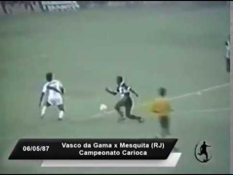 Romário (Vasco) - 06/05/1987 - Mesquita 0x6 Vasco - 2 gols