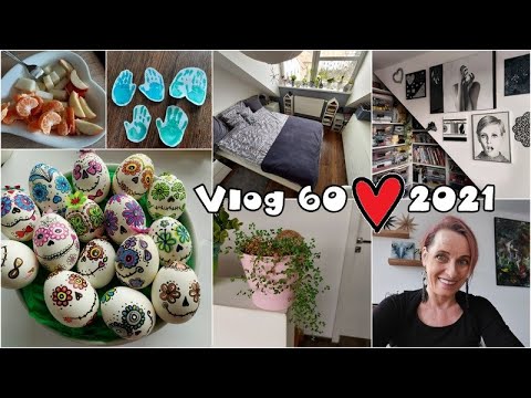 Vlog 60/21 - uklízím a maluji kraslice