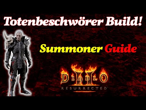 D2R Totenbeschwörer Build [Deutsch] Summoner Nekro Guide!